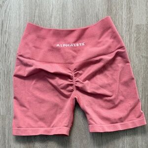 alphalete scrunch shorts